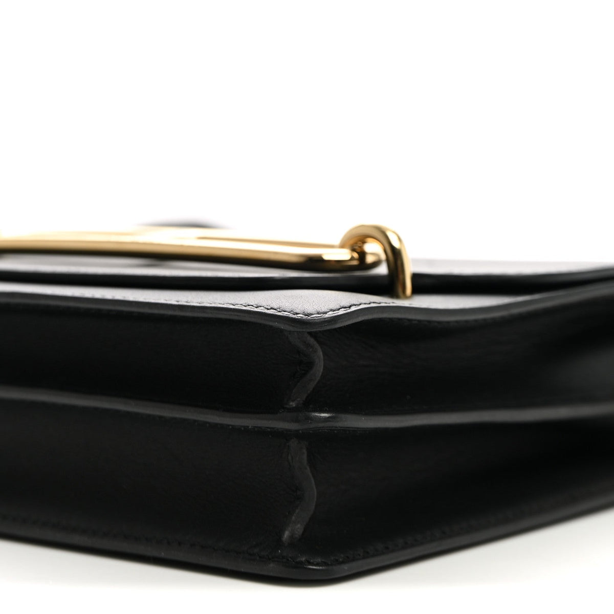 エルメス ミニルリ Black スイフト ゴールド金具 HERMES ROULIS BLACK SWIFT GOLD HARDWARE