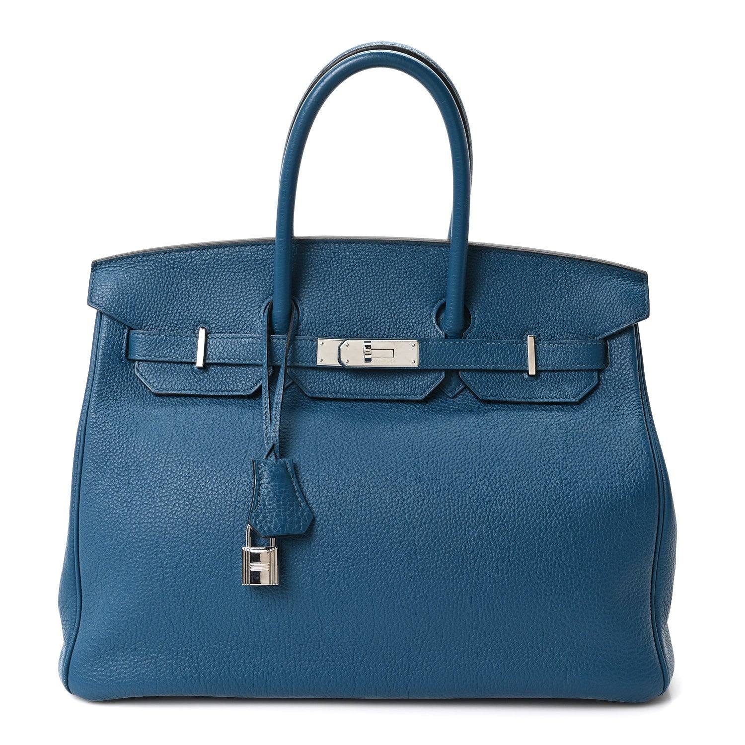エルメス バーキン 35 Bleu Izmir トゴ シルバー金具 HERMES BIRKIN 35