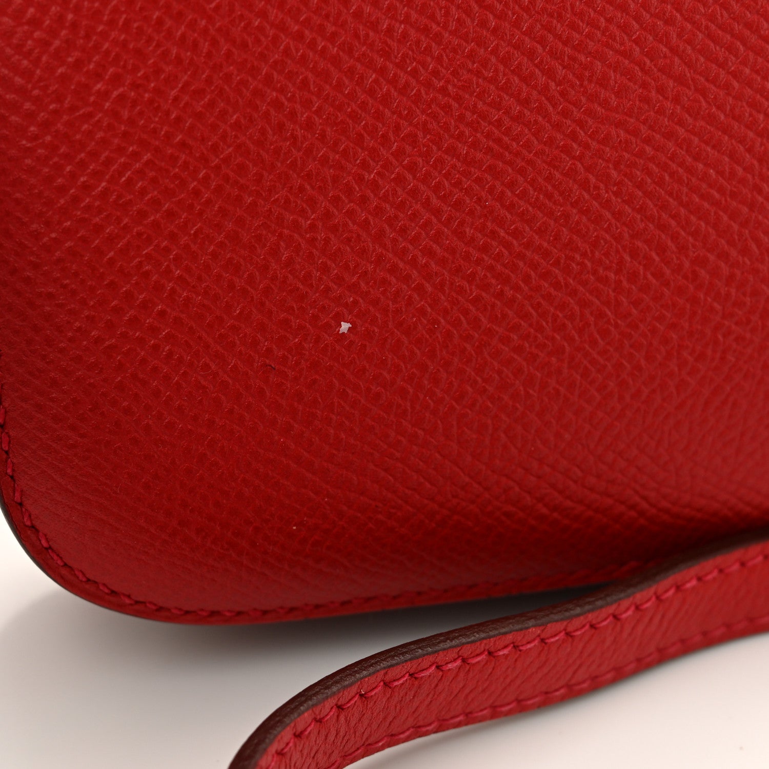 エルメス コンスタンス エラン 25 Rouge Casaque エプソン シルバー金具 HERMES CONSTANCE ELAN 25 ROUGE CASAQUE EPSOM SILVER HARDWARE