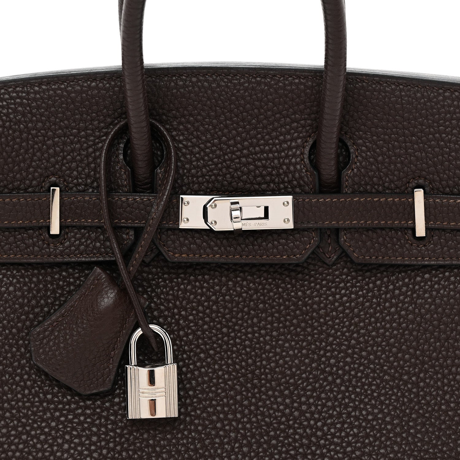 エルメス バーキン 25 Chocolate トゴ シルバー金具 HERMES BIRKIN 25 CHOCOLATE TOGO SILVER HARDWARE