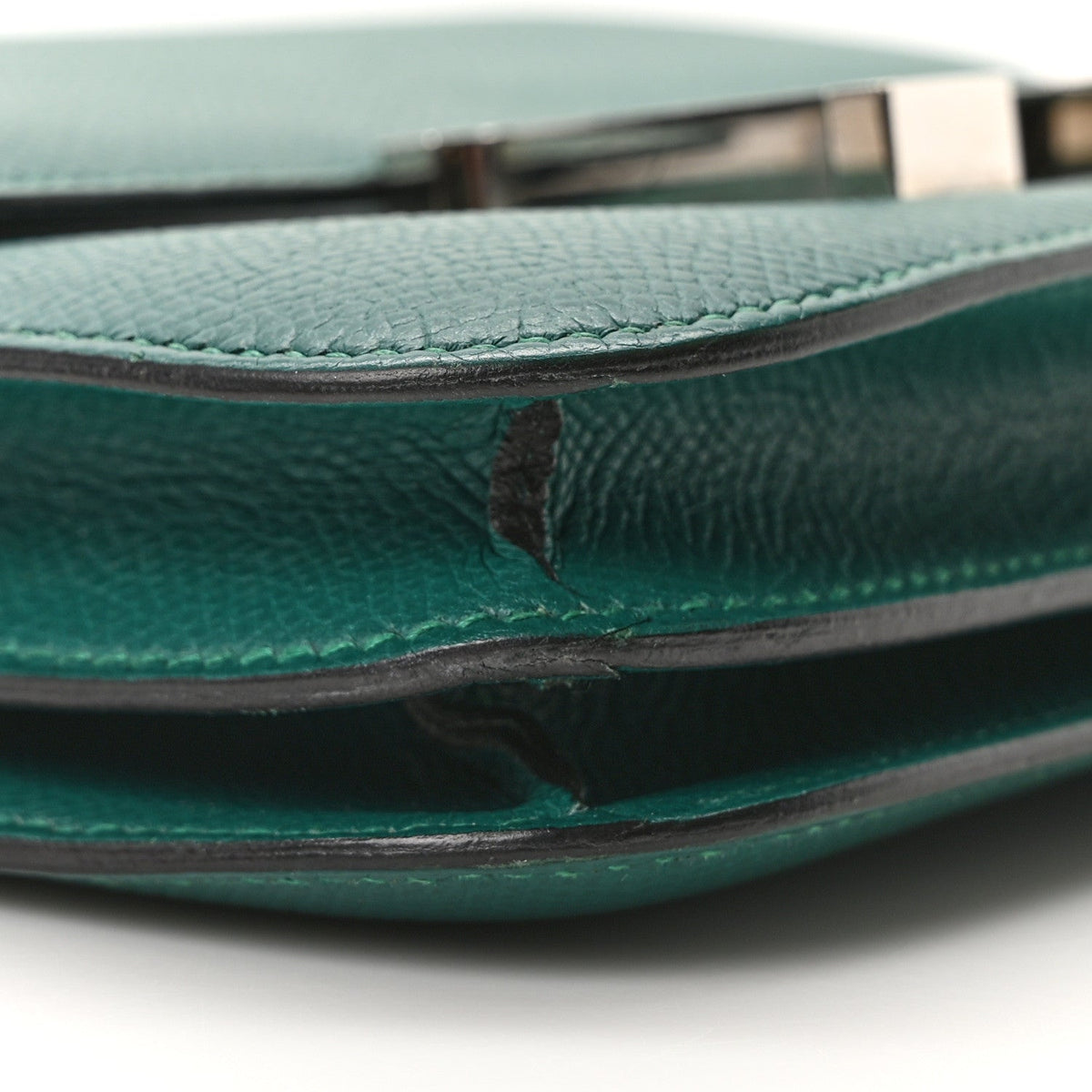 エルメス ミニコンスタンス 18 Malachite エプソン シルバー金具 HERMES MINI CONSTANCE 18 MALACHITE EPSOM SILVER HARDWARE