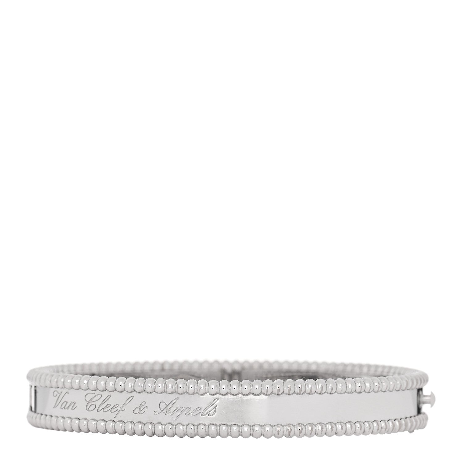 ヴァンクリーフ＆アーペル ペルレ ブレスレット 18K ホワイトゴールド VAN CLEEF & ARPELS PERLÉE BRACELET 18K WHITE GOLD