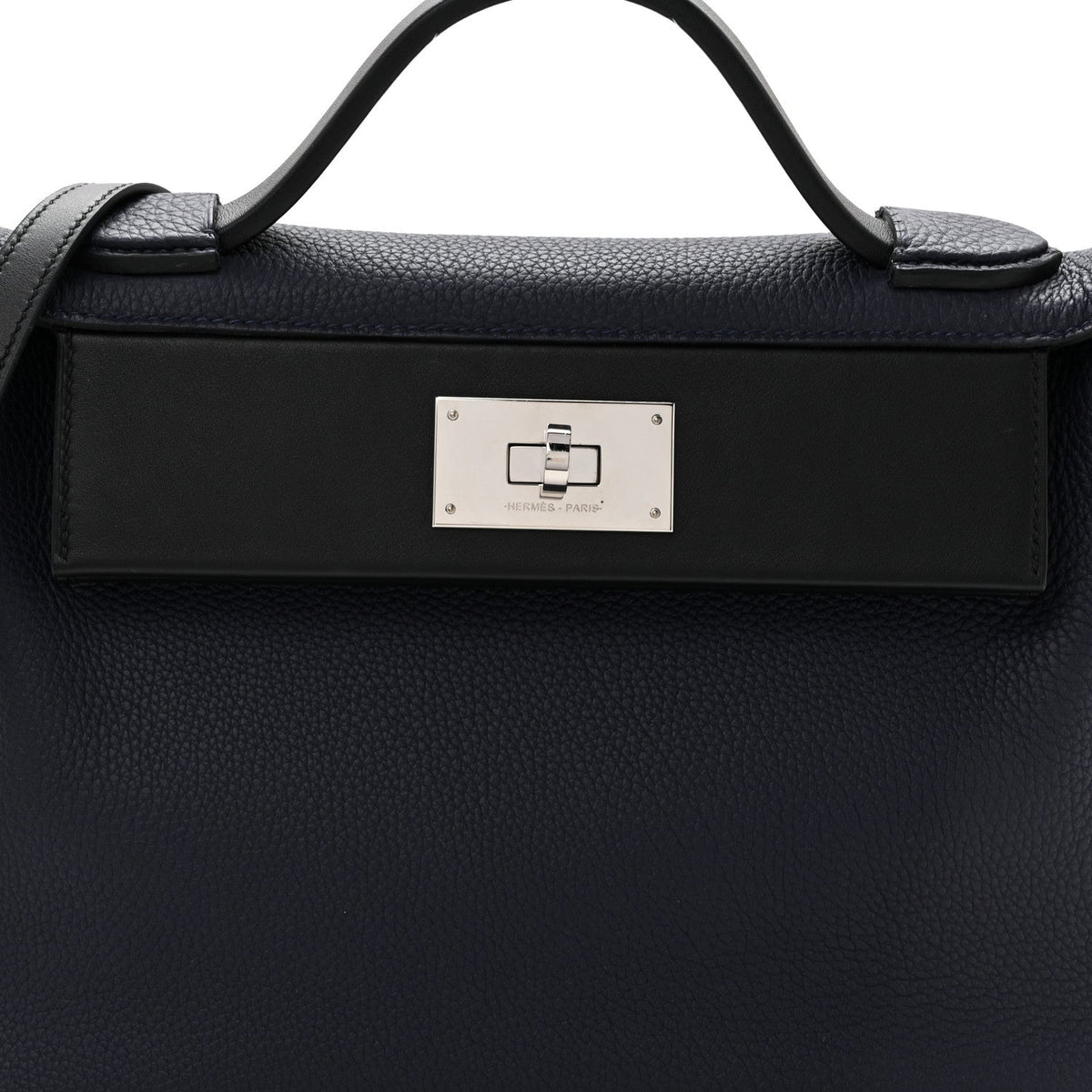 エルメス 24/24 ヴァンキャトル 29 Bleu Nuit Black スイフト / トゴ シルバー金具 HERMES 24/24 29 BLEU NUIT BLACK SWIFT / TOGO SILVER HARDWARE