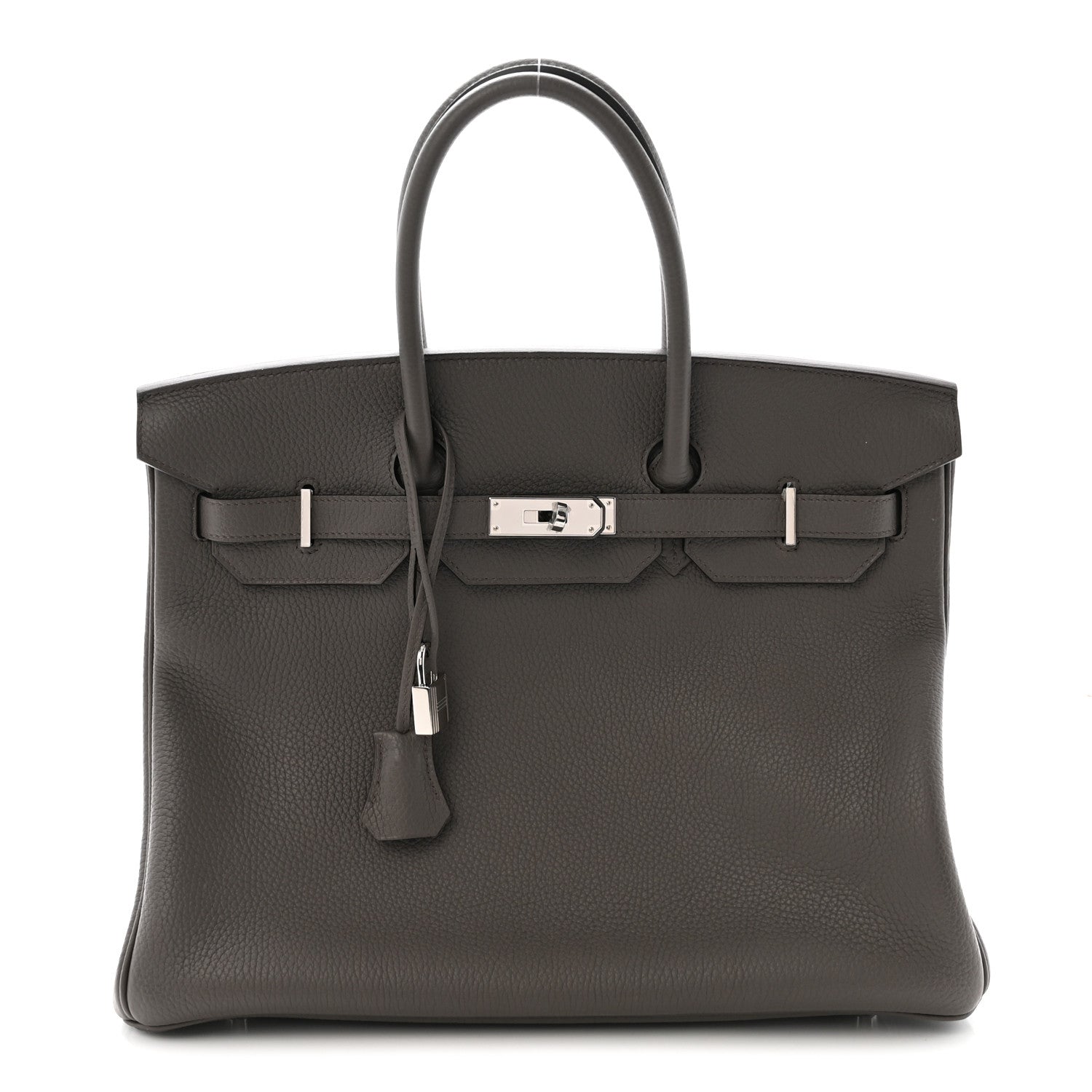 エルメス バーキン 35 Etain トリヨンクレマンス シルバー金具 HERMES BIRKIN 35 ETAIN TAURILLON CLEMENCE SILVER HARDWARE