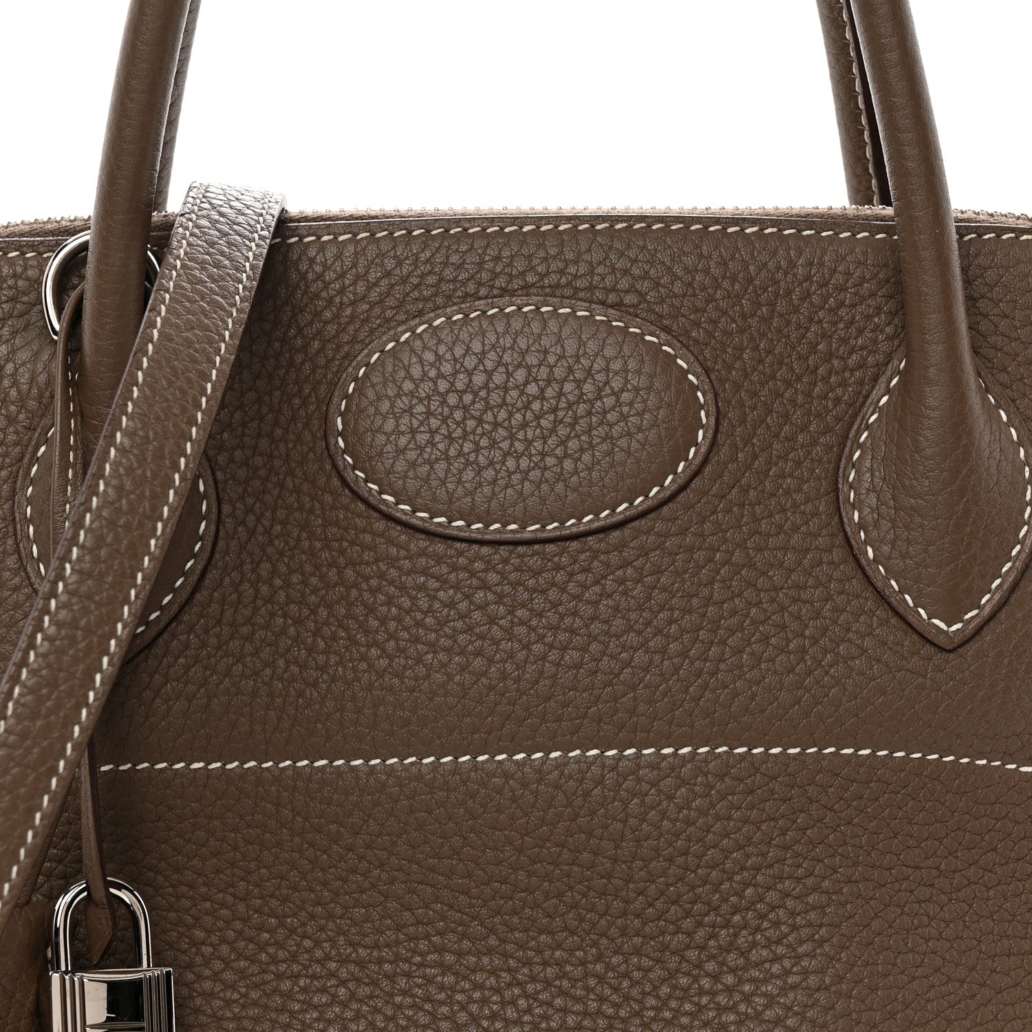エルメス ボリード 31 Etoupe トリヨンクレマンス シルバー金具 HERMES BOLIDE 31 ETOUPE TAURILLON CLEMENCE SILVER HARDWARE