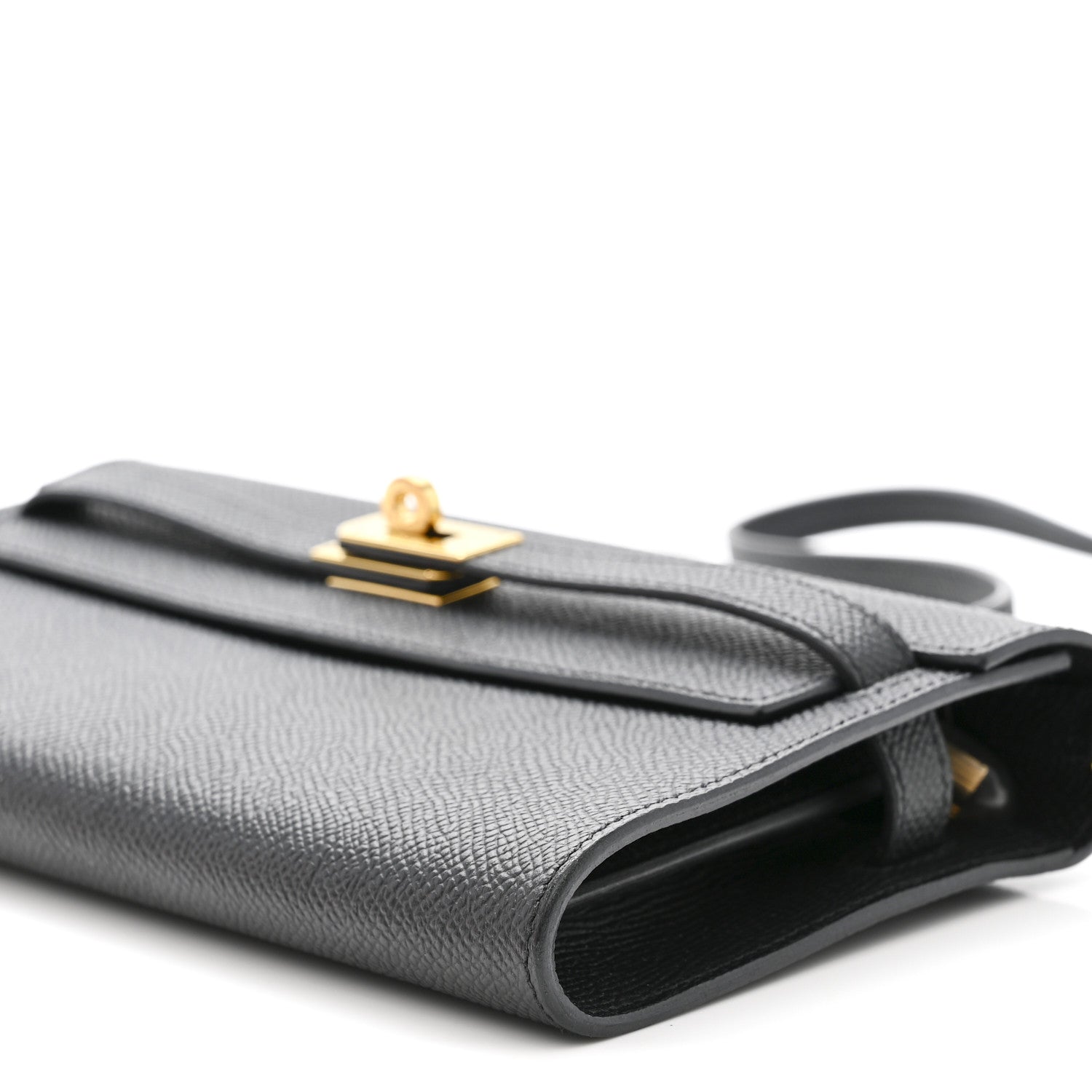 エルメス ケリートゥーゴー 長財布 Black エプソン ゴールド金具 HERMES KELLY TO GO WALLET BLACK EPSOM GOLD HARDWARE