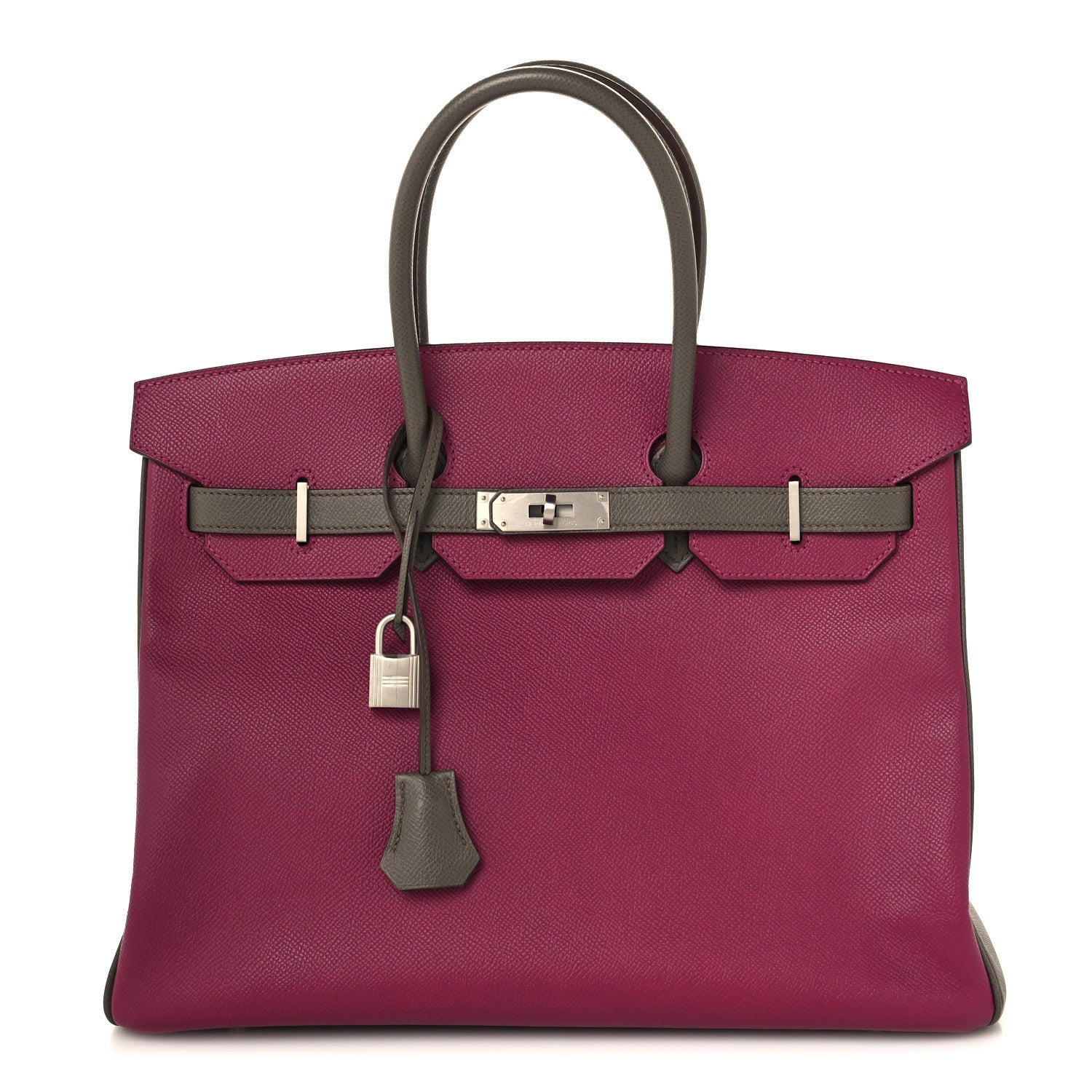 エルメス バーキン 35 HSS パーソナルオーダー Etain Tosca エプソン シルバー金具 HERMES BIRKIN 35 HSS PERSONAL ORDER ETAIN TOSCA EPSOM SILVER HARDWARE