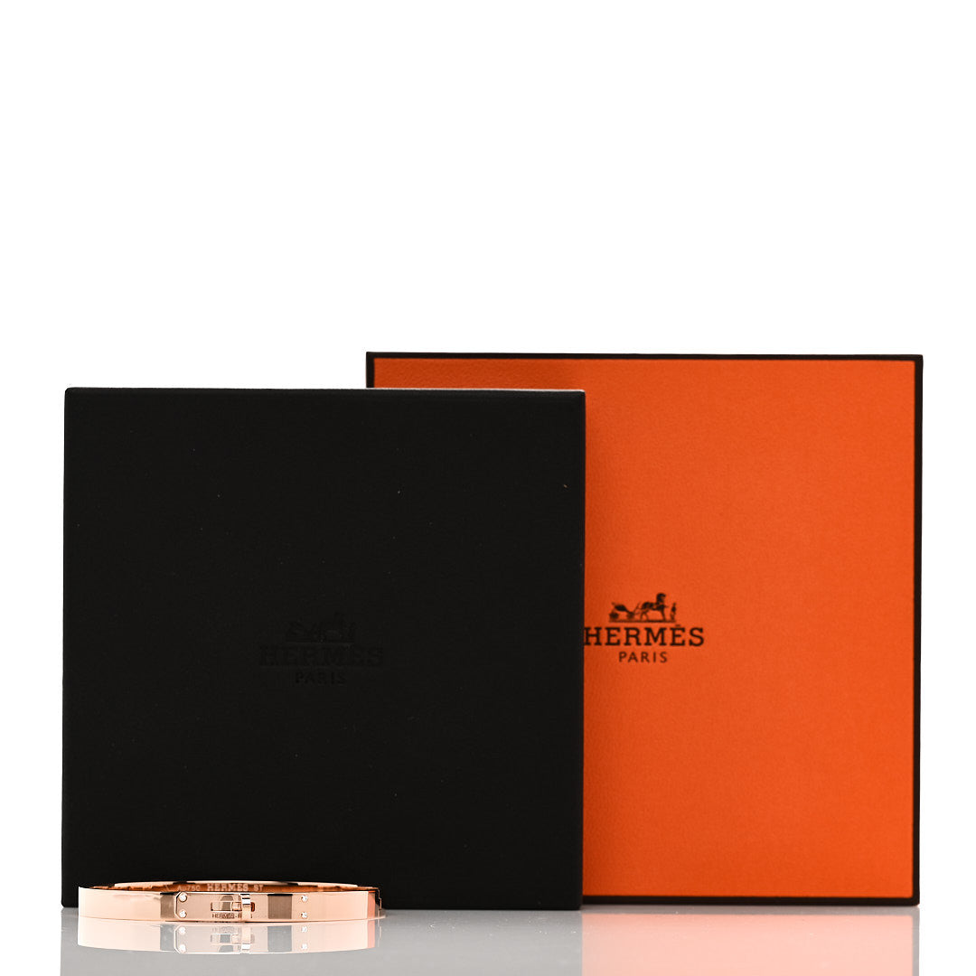 エルメス ケリー ブレスレット 18K ローズゴールド ダイヤモンド HERMES KELLY BRACELET 18K ROSE GOLD DIAMOND
