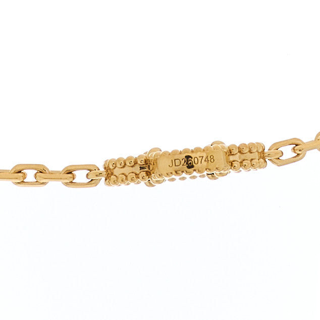 ヴァンクリーフ＆アーペル ヴィンテージアルハンブラ 20モチーフ ネックレス ブラックオニキス 18K イエローゴールド VAN CLEEF & ARPELS VINTAGE ALHAMBRA 20 MOTIFS NECKLACE BLACK ONYX 18K YELLOW GOLD