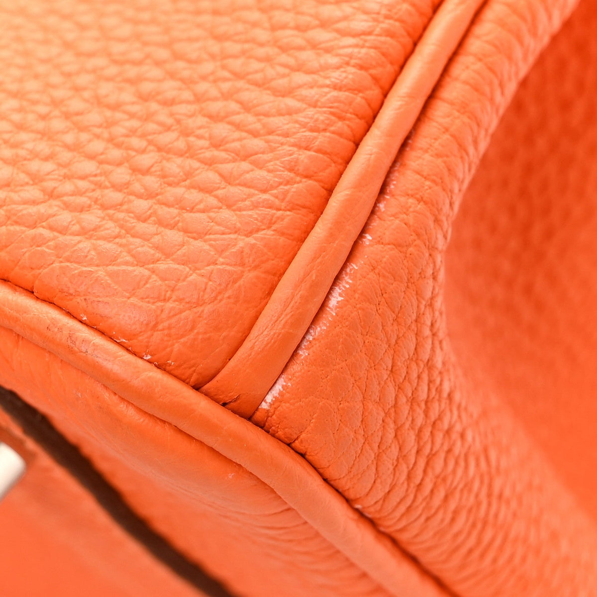 エルメス バーキン 25 Orange Minium トゴ シルバー金具 HERMES BIRKIN 25 ORANGE MINIUM TOGO SILVER HARDWARE