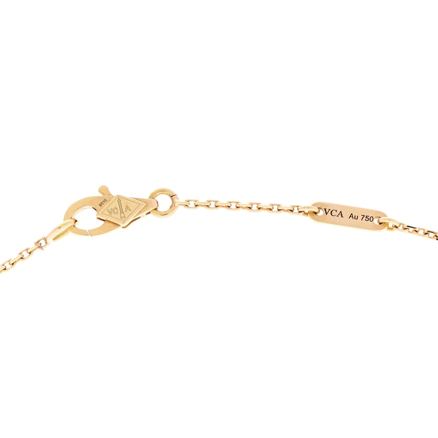 ヴァンクリーフ＆アーペル スウィートアルハンブラ ペンダントネックレス マザーオブパール 18K イエローゴールド VAN CLEEF & ARPELS SWEET ALHAMBRA PENDANT NECKLACE MOTHER OF PEARL 18K YELLOW GOLD