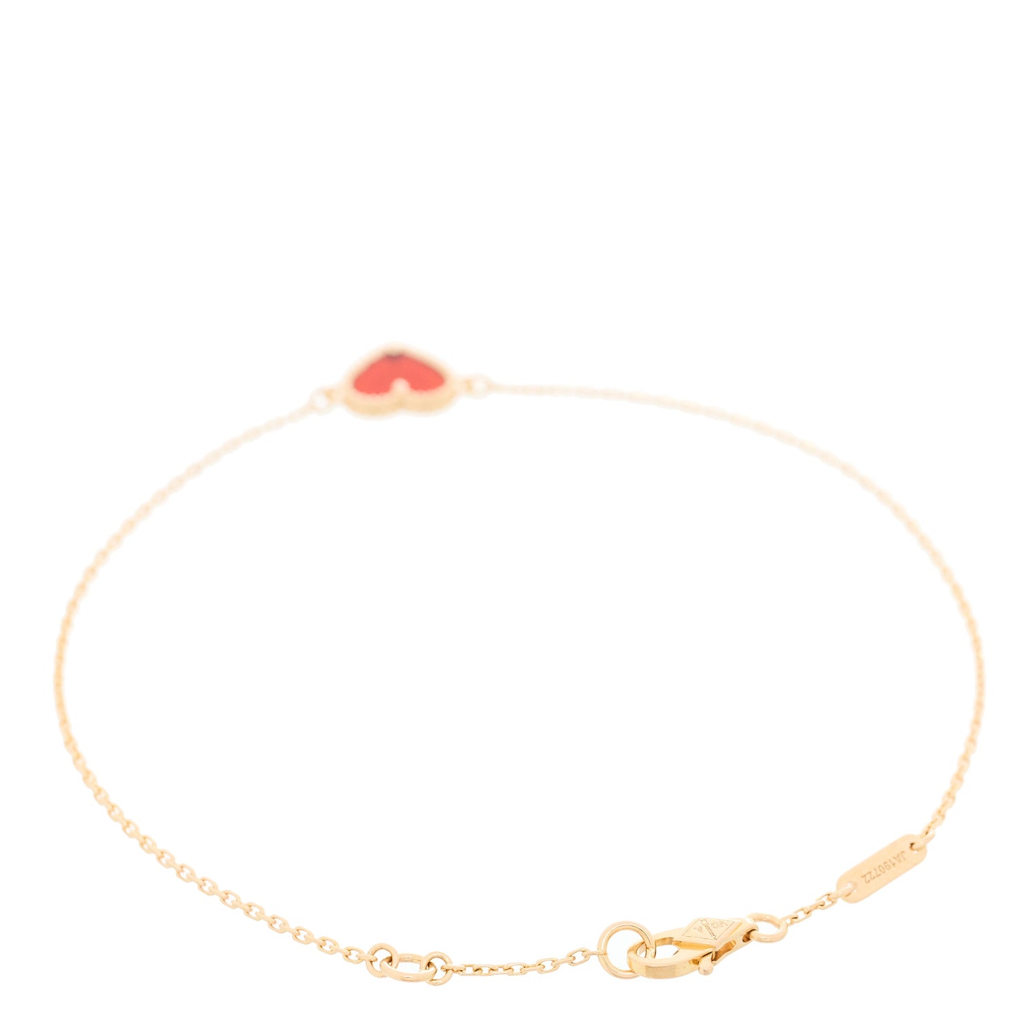 ヴァンクリーフ＆アーペル スウィートアルハンブラ ブレスレット カーネリアン 18K ローズゴールド VAN CLEEF & ARPELS SWEET ALHAMBRA BRACELET CARNELIAN 18K ROSE GOLD