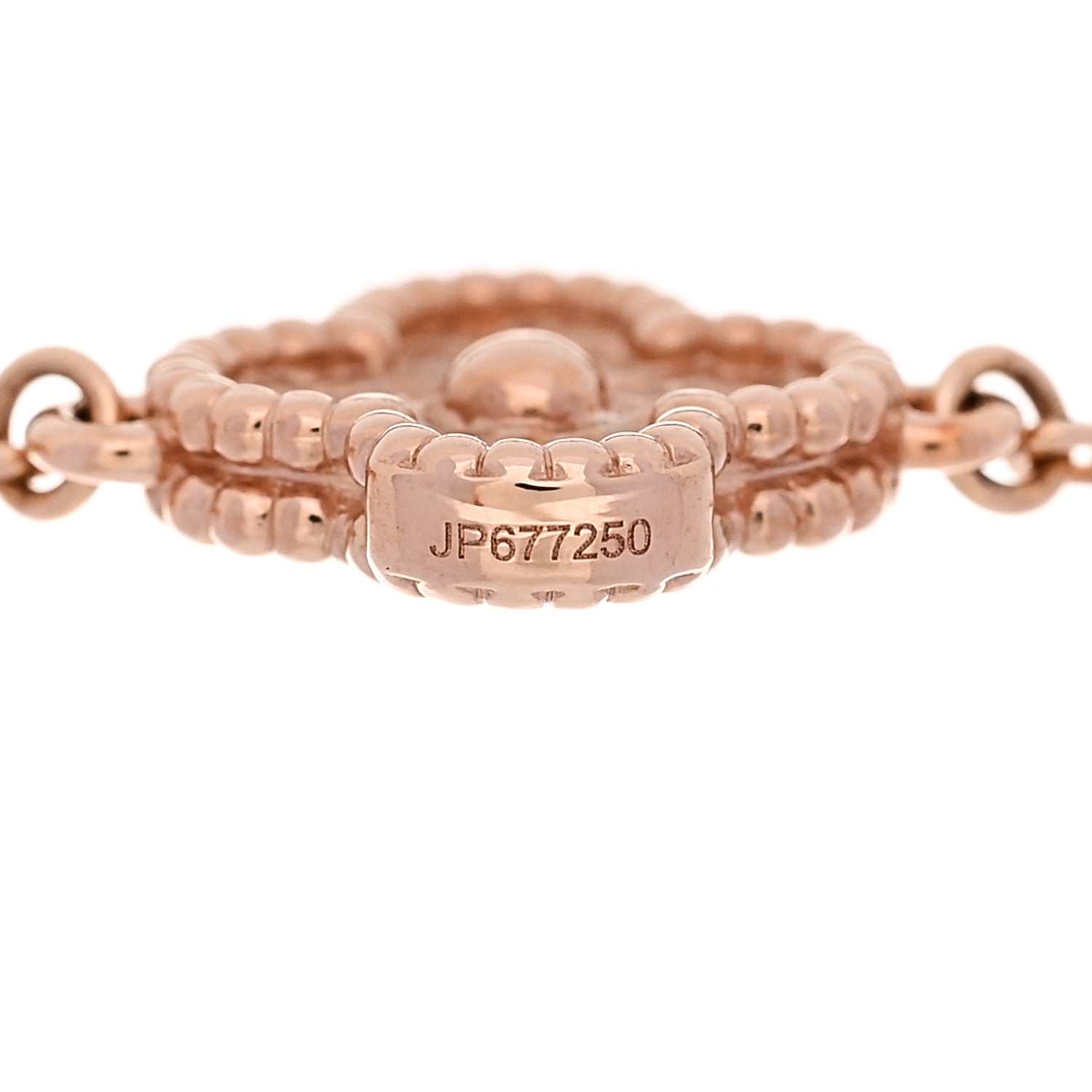 ヴァンクリーフ＆アーペル スウィートアルハンブラ 6モチーフ ブレスレット 18K ローズゴールド VAN CLEEF & ARPELS SWEET ALHAMBRA 6 MOTIFS BRACELET 18K ROSE GOLD