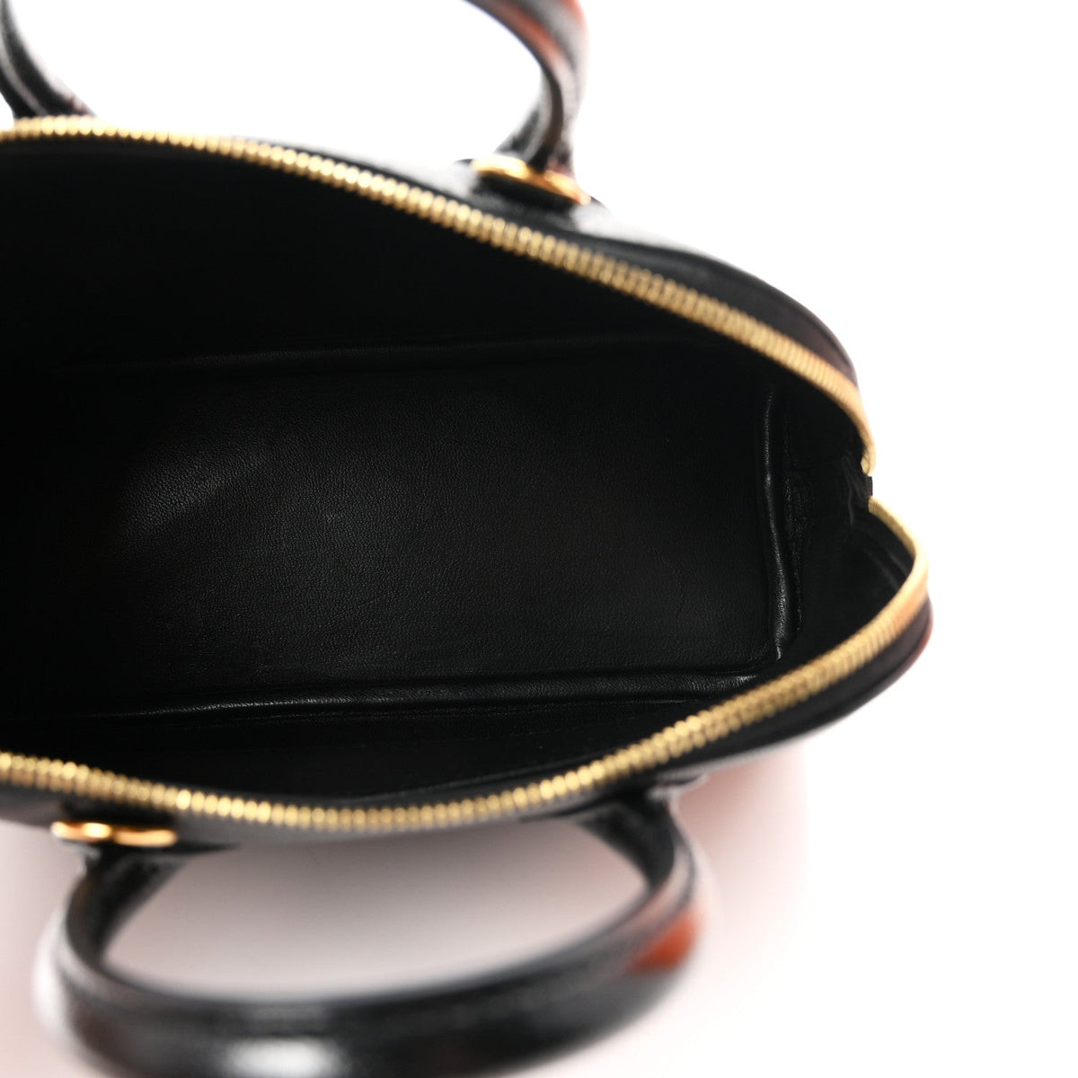 Hermès Mini Bolide 1923 Black Chèvre Mysore Gold Hardware