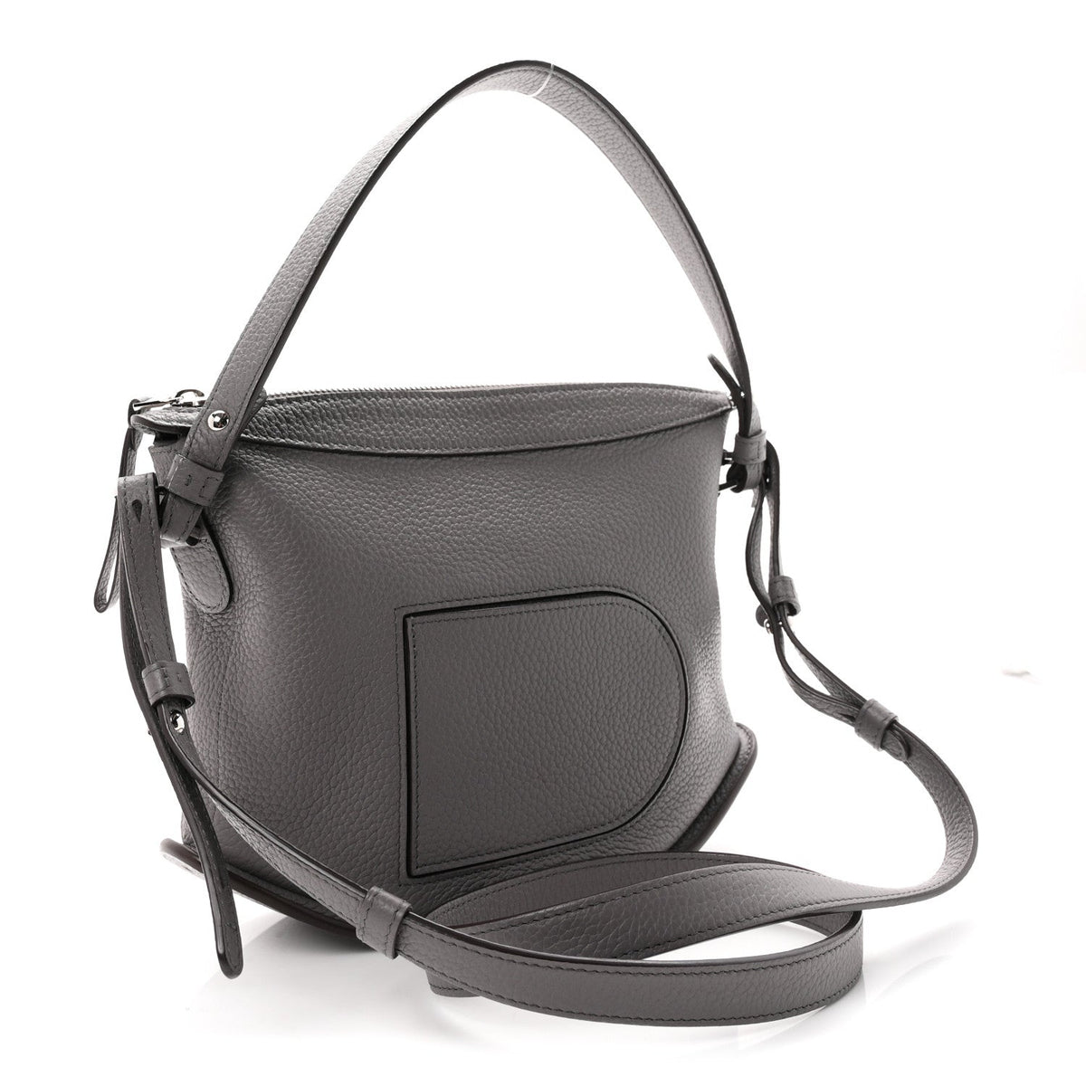 デルヴォー ソフトパン トリヨン スイングストーン シルバー金具 DELVAUX  BAG GRAY TAURILLON SOFT PIN SWING STONE SILVER HARDWARE