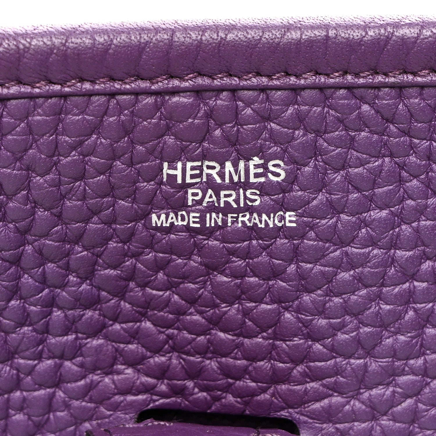 エルメス エヴリン PM Ultraviolet トリヨンクレマンス シルバー金具 HERMES EVELYNE PM ULTRAVIOLET TAURILLON CLEMENCE SILVER HARDWARE