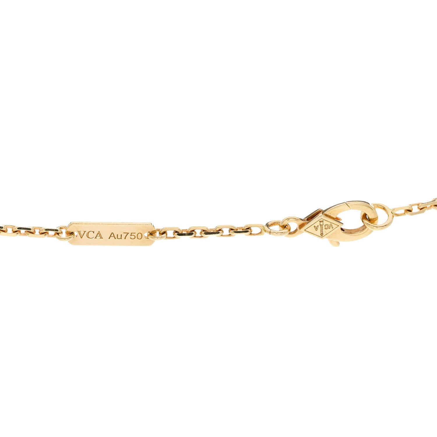 ヴァンクリーフ＆アーペル マジックアルハンブラ ペンダントネックレス ブラックオニキス 18K イエローゴールド VAN CLEEF & ARPELS MAGIC ALHAMBRA PENDANT NECKLACE BLACK ONYX 18K YELLOW GOLD