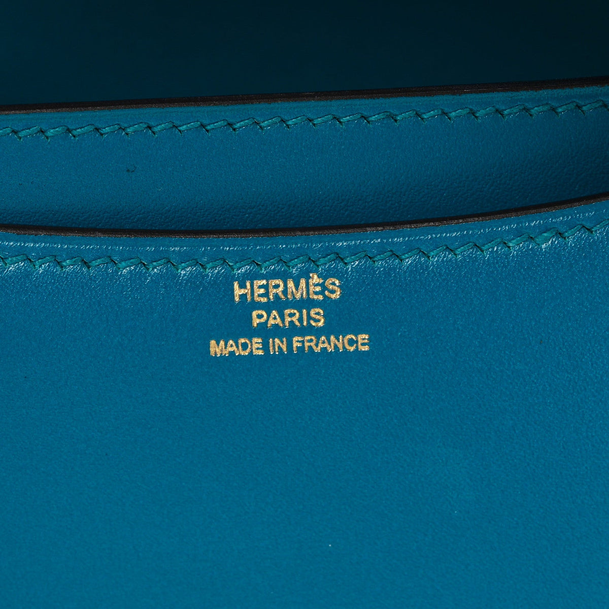エルメス ミニコンスタンス 18 Bleu Izmir タデラクト ゴールド金具 HERMES MINI CONSTANCE 18 BLEU IZMIR TADELAKT GOLD HARDWARE