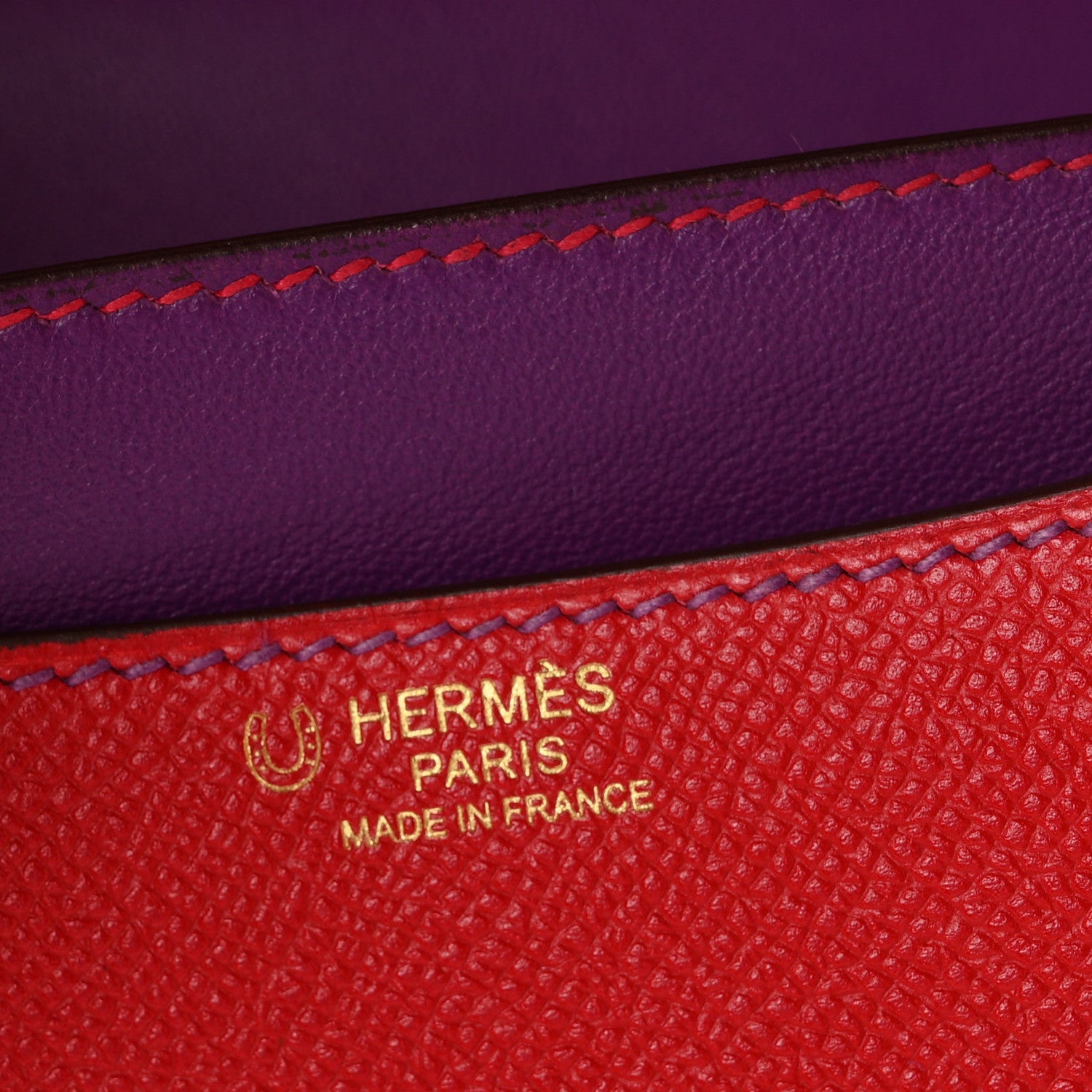 エルメス コンスタンス 24 HSS パーソナルオーダー ヴェルソ Rouge Casaque Anemone エプソン ゴールド金具 HERMES CONSTANCE 24 HSS PERSONAL ORDER VERSO ROUGE CASAQUE ANEMONE EPSOM GOLD HARDWARE
