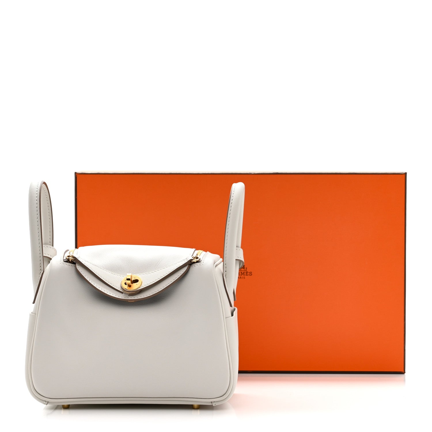 エルメス リンディ 20 ヴェルソ Gris Perle Gris Meyer スイフト ゴールド金具 HERMES LINDY 20 VERSO GRIS PERLE GRIS MEYER SWIFT GOLD HARDWARE