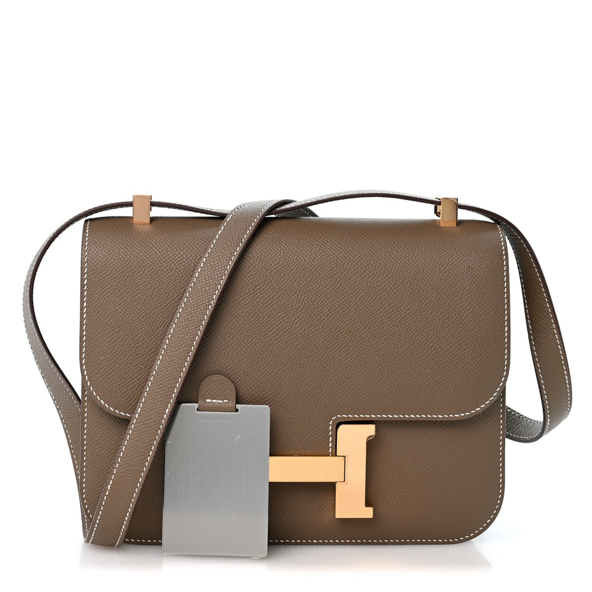 エルメス コンスタンス 24 Etoupe エプソン ローズゴールド金具 HERMES CONSTANCE 24 ETOUPE EPSOM ROSE GOLD HARDWARE