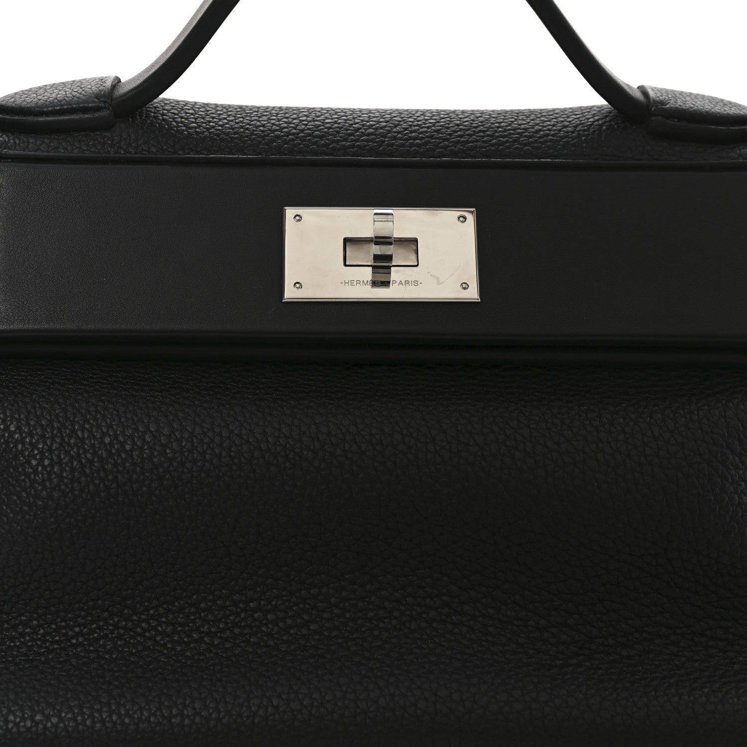 エルメス 24/24 ヴァンキャトル29 Black スイフト / トゴ シルバー金具 HERMES 24/24 29 BLACK SWIFT / TOGO SILVER HARDWARE