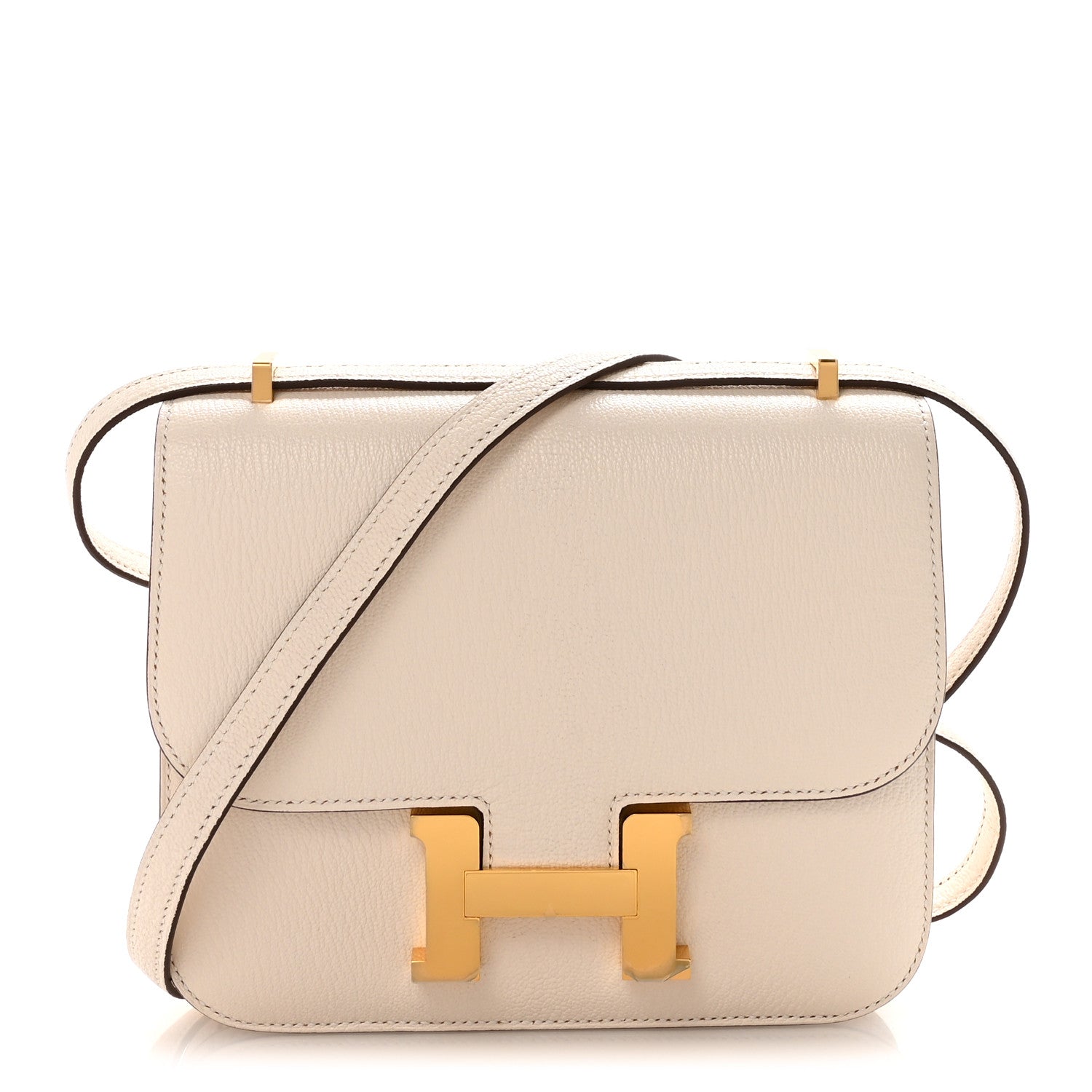エルメス  ミニコンスタンス 18 Nata シェーブルミゾール ゴールド金具 HERMES MINI CONSTANCE 18 NATA CHEVRE MYSORE GOLD HARDWARE