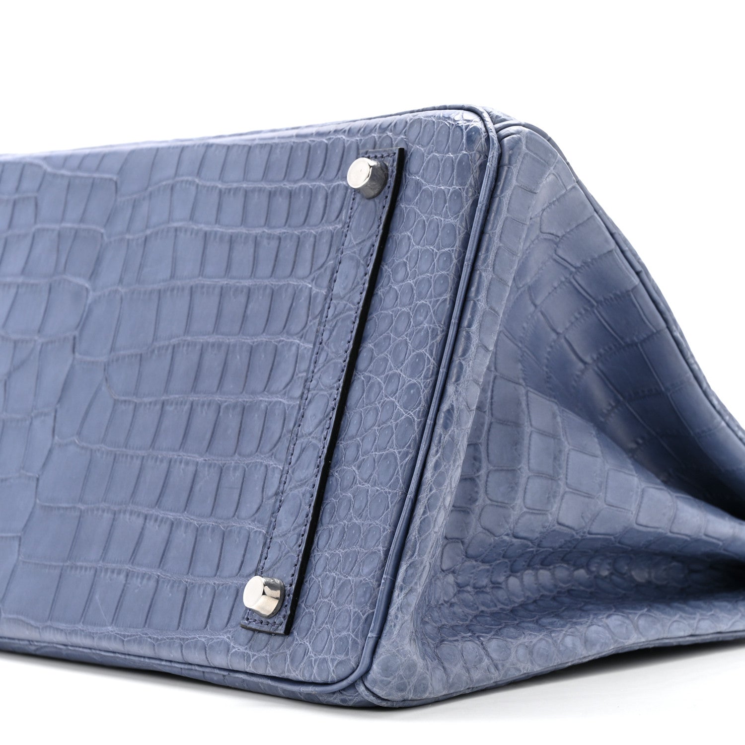 エルメス バーキン 35 Bleu Brighton マット ポロサス クロコダイル ゴールド金具 HERMES BIRKIN 35 BLEU BRIGHTON MATTE POROSUS CROCODILE GOLD HARDWARE