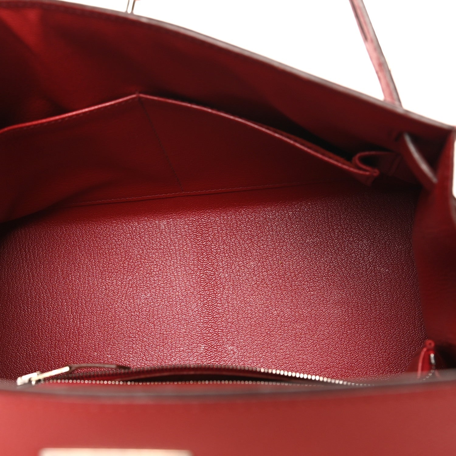 エルメス ケリー 28 外縫い Rouge Casaque エプソン シルバー金具 HERMES KELLY 28 SELLIER ROUGE CASAQUE EPSOM SILVER HARDWARE