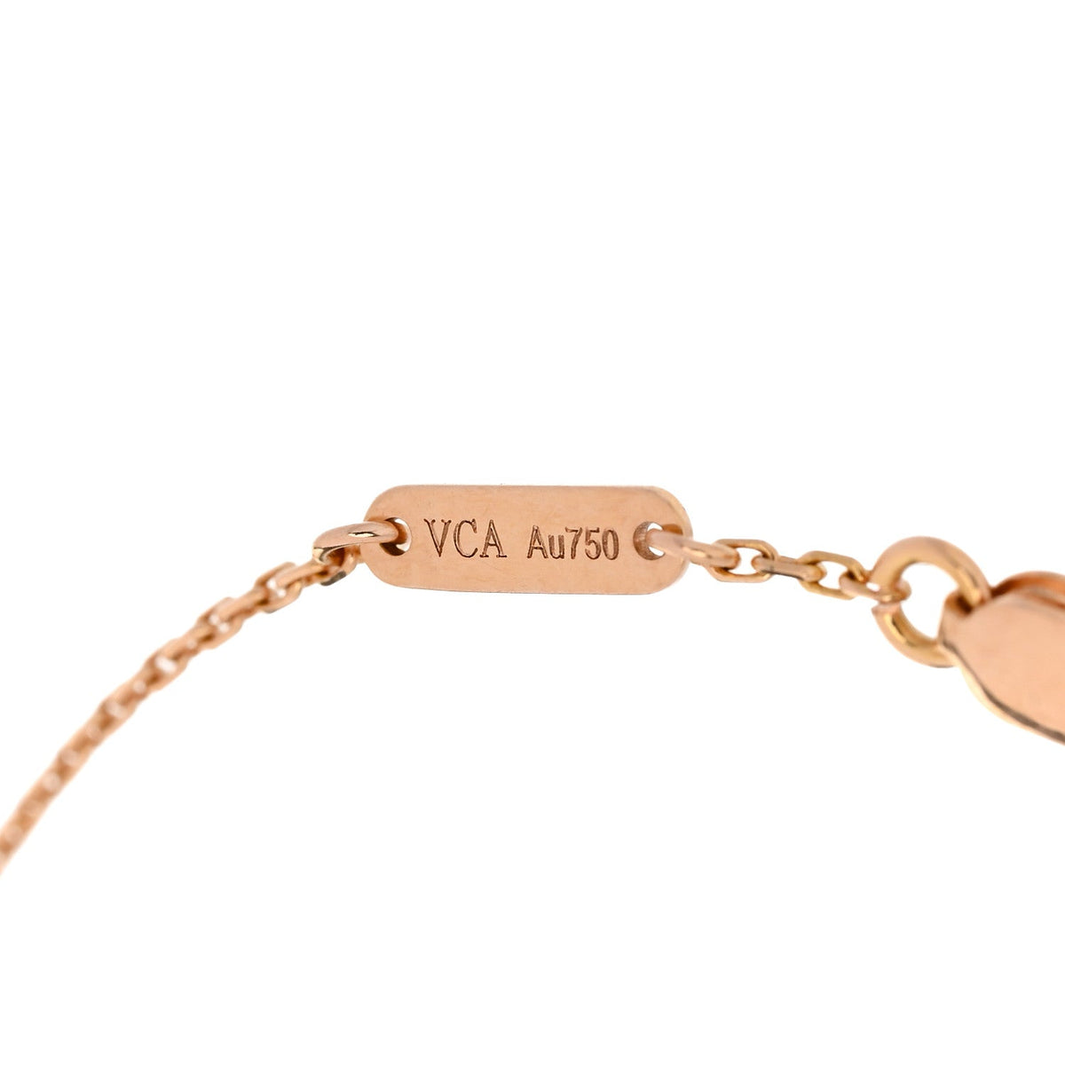 ヴァンクリーフ＆アーペル スウィートアルハンブラ ブレスレット カーネリアン 18K ローズゴールド VAN CLEEF & ARPELS SWEET ALHAMBRA BRACELET CARNELIAN 18K ROSE GOLD