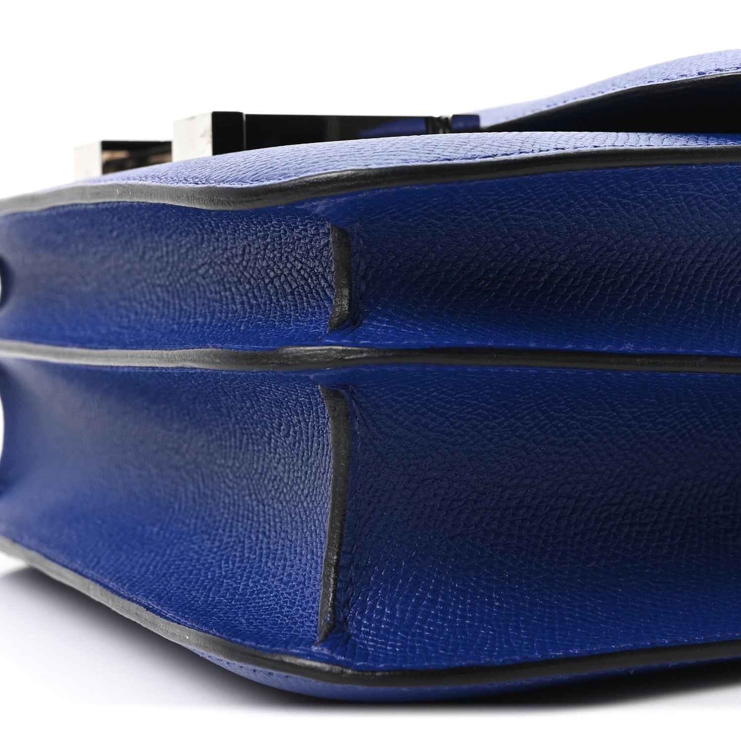 エルメス コンスタンス 24 Bleu Electrique エプソン シルバー金具 HERMES CONSTANCE 24 BLEU ELECTRIQUE EPSOM SILVER HARDWARE