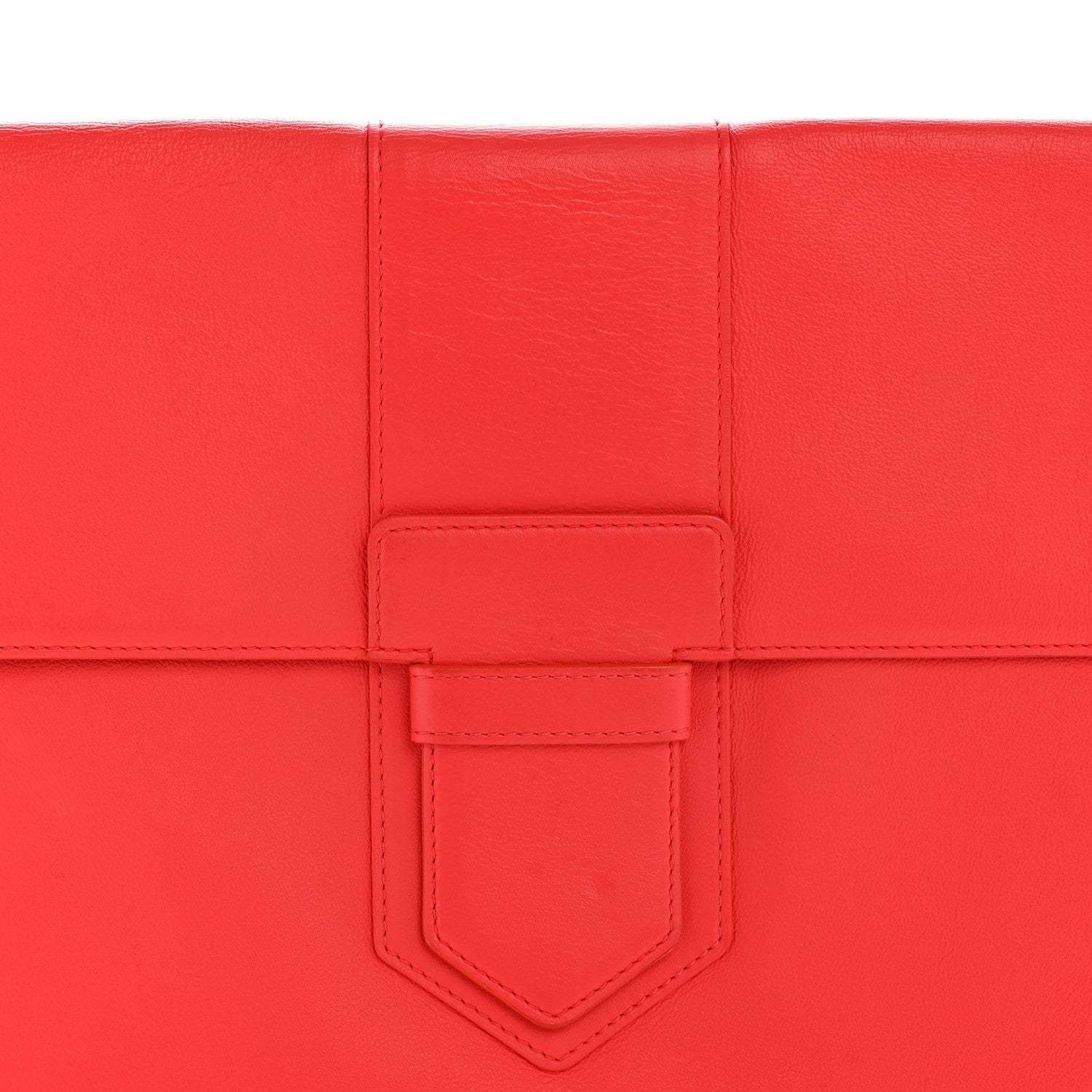 デルヴォー A5ポーチ Red トリヨンクリスペ - DELVAUX A5 POUCH RED TAURILLON CRISPE