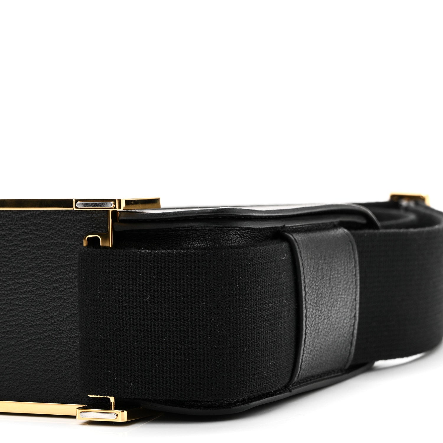 エルメス ゲタ Black シェーブルミゾール ゴールド金具 HERMES GETA BLACK CHEVRE MYSORE GOLD HARDWARE