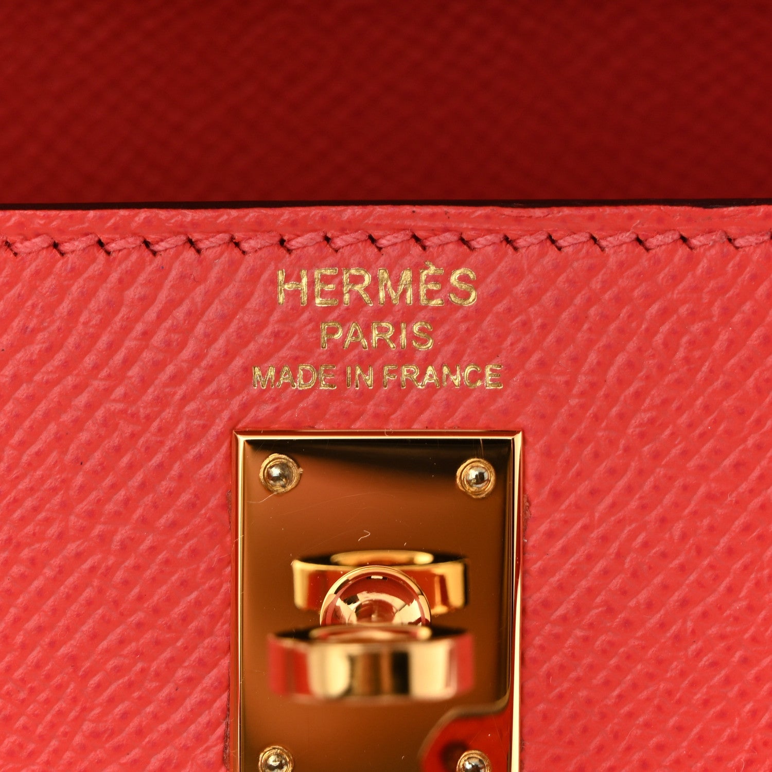 エルメス ケリー 25 外縫い Rose Jaipur エプソン ゴールド金具 HERMES KELLY 25 SELLIER ROSE JAIPUR EPSOM GOLD HARDWARE