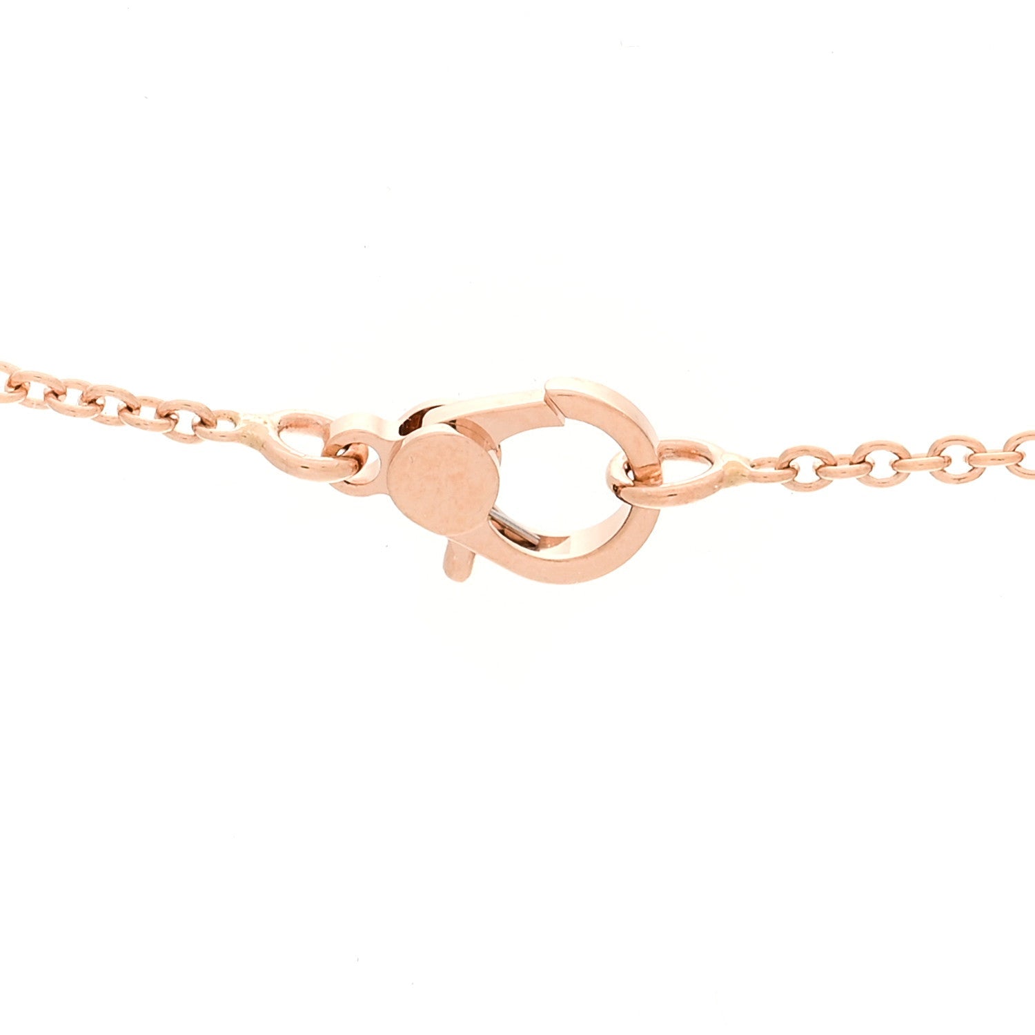 エルメス フィネス ペンダントネックレス 18Kローズゴールド HERMES 18K ROSE GOLD DIAMOND FINESSE PENDANT NECKLACE
