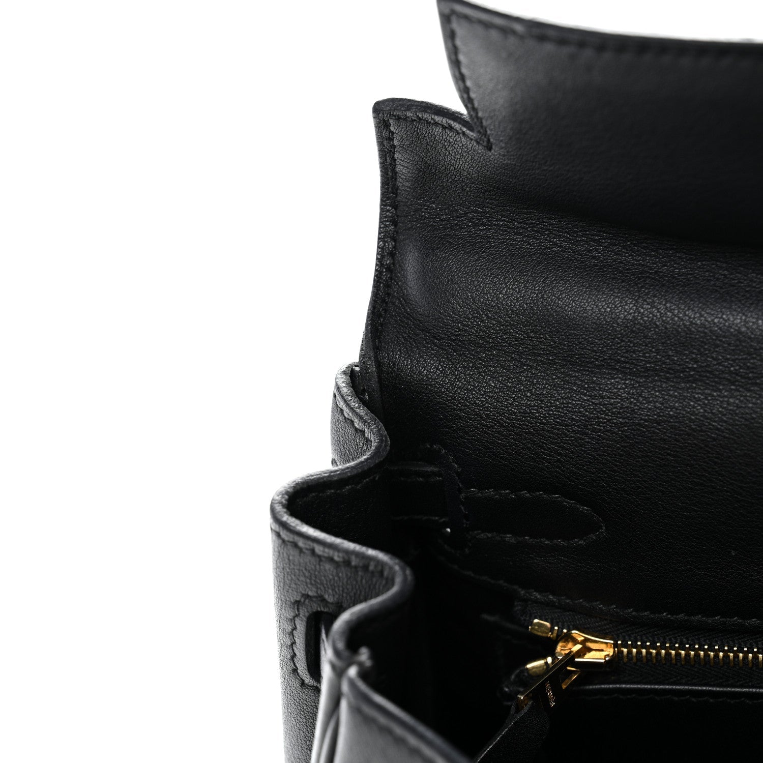 エルメス ケリー 25 内縫い Black スイフト ゴールド金具 HERMES KELLY 25 RETOURNE BLACK SWIFT GOLD HARDWARE