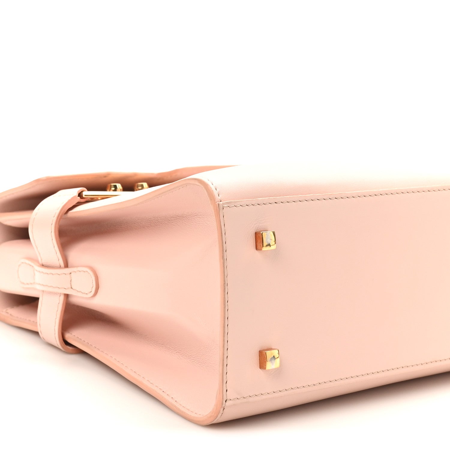 デルヴォー タンペート MM ショルダー  バッグ Light Pink カーフスキン ローズゴールド金具 DELVAUX TEMPETE MM SHOULDER BAG LIGHT PINK CALFSKIN ROSE GOLD HARDWARE