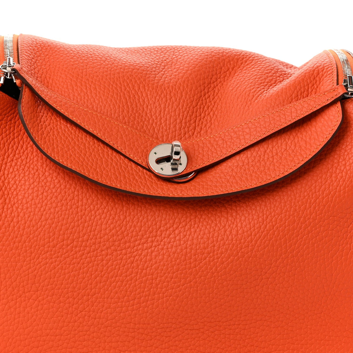 エルメス リンディ 34 Orange トリヨンクレマンス シルバー金具 HERMES LINDY 34 ORANGE TAURILLON CLEMENCE SILVER HARDWARE