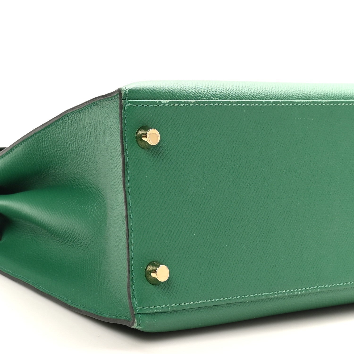 エルメス ケリー 28 外縫い Vert Vertigo エプソン ゴールド金具 HERMES KELLY 28 SELLIER VERT VERTIGO EPSOM GOLD HARDWARE