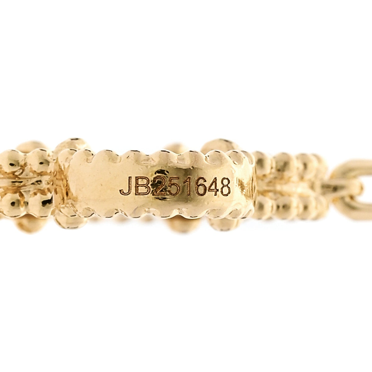 Van Cleef & Arpels Vintage Alhambra 10-Motif Necklace Mother-of-Pearl 18K Yellow Gold