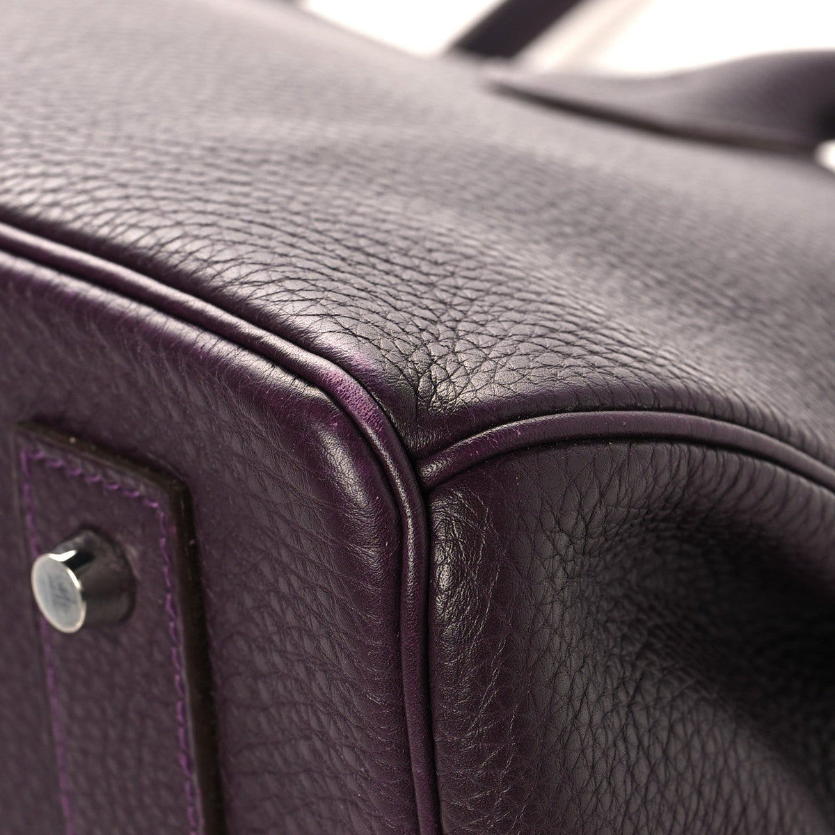 エルメス ショルダーバーキン 42 Raisin トゴ シルバー金具 HERMES BIRKIN 42 RAISIN TOGO SILVER HARDWARE