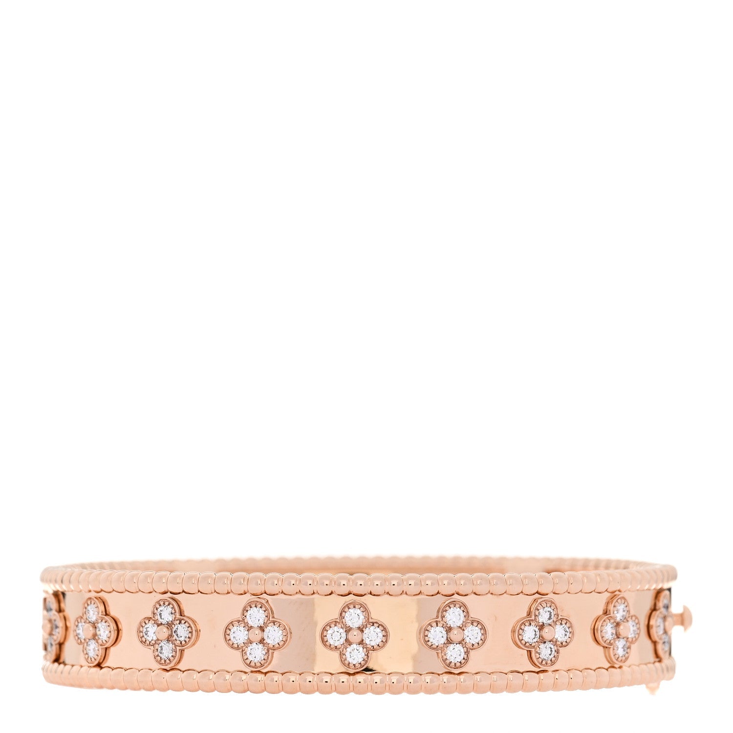 ヴァンクリーフ＆アーペル ペルレ ブレスレット ダイヤモンド 18K ローズゴールド VAN CLEEF & ARPELS PERLÉE BRACELET DIAMOND 18K ROSE GOLD