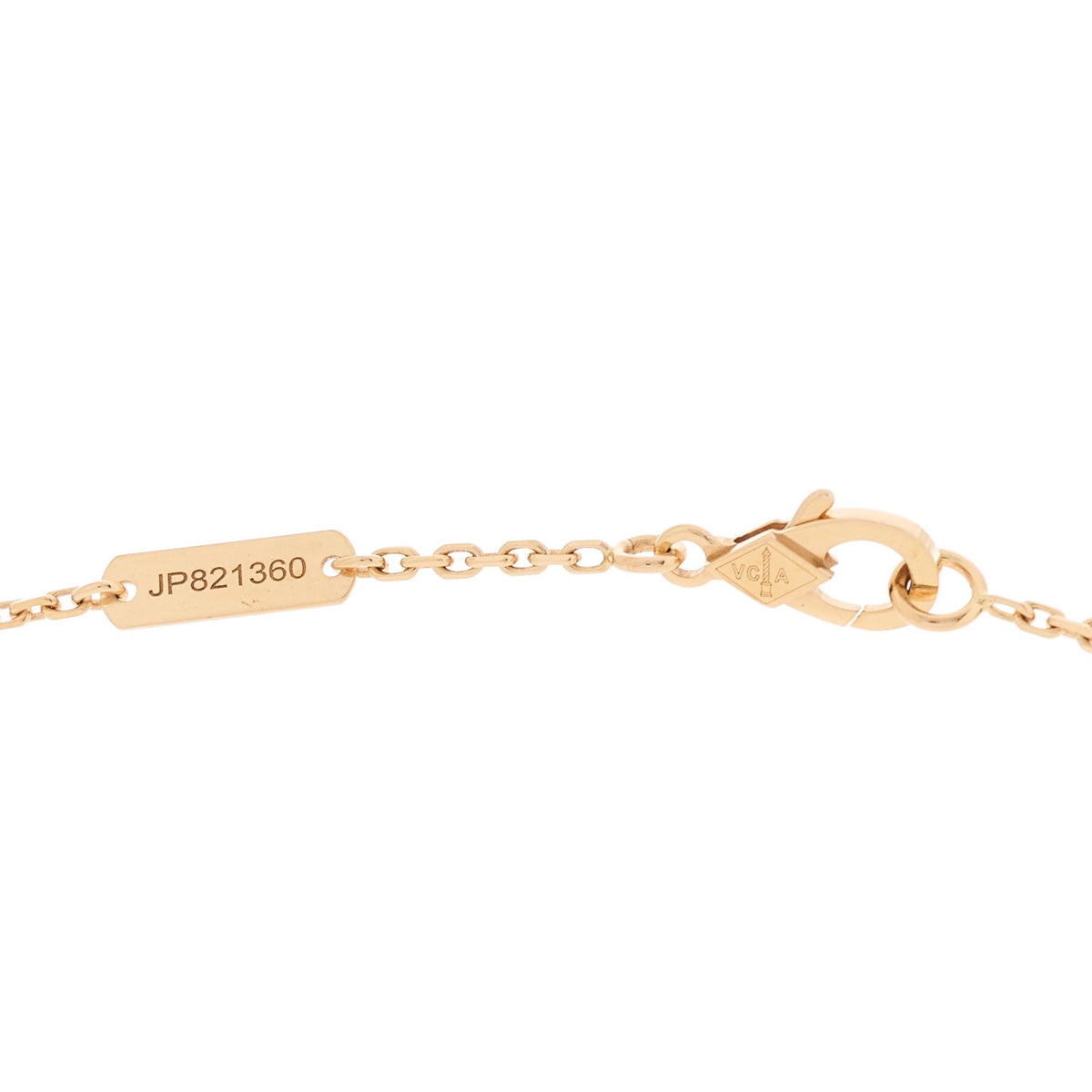 ヴァンクリーフ＆アーペル ヴィンテージアルハンブラ ペンダントネックレス 18K ローズゴールド VAN CLEEF & ARPELS VINTAGE ALHAMBRA PENDANT NECKLACE 18K ROSE GOLD