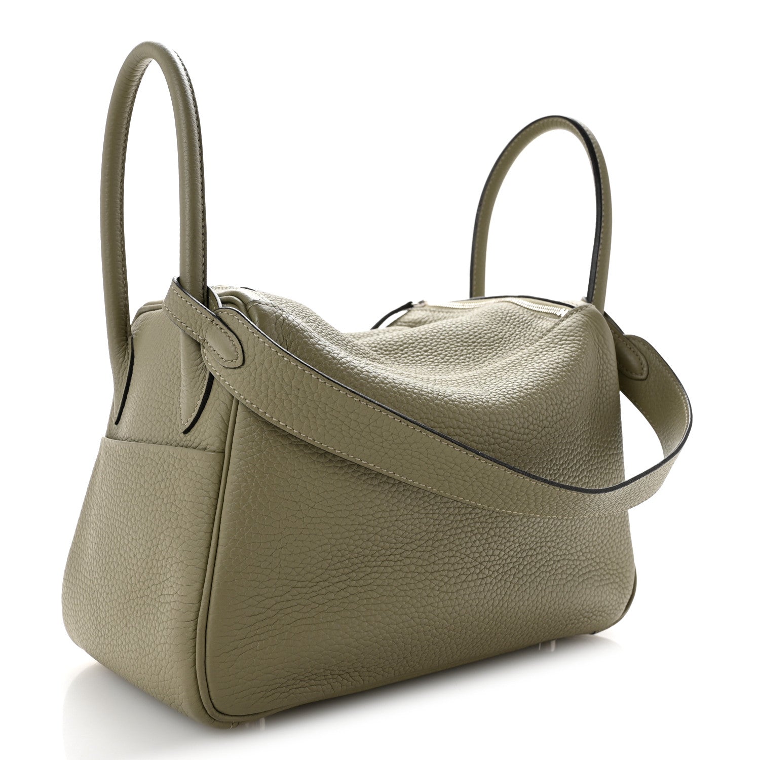エルメス リンディ 26 Sauge トリヨンクレマンス シルバー金具 HERMES LINDY 26 SAUGE TAURILLON CLEMENCE SILVER HARDWARE
