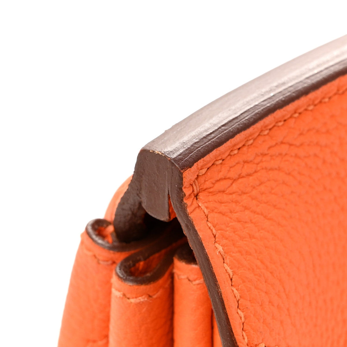 エルメス バーキン 25 Orange Minium トゴ シルバー金具 HERMES BIRKIN 25 ORANGE MINIUM TOGO SILVER HARDWARE