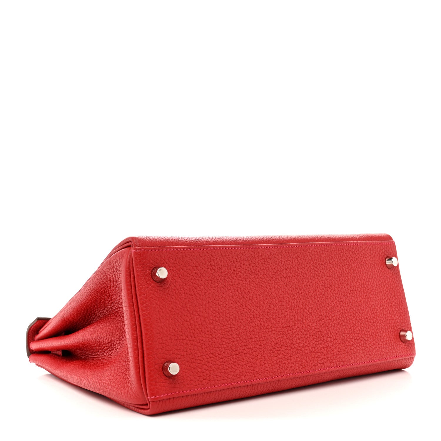 エルメス ケリー 28 内縫い Rouge Casaque トゴ シルバー金具 HERMES KELLY 28 RETOURNE ROUGE CASAQUE TOGO SILVER HARDWARE