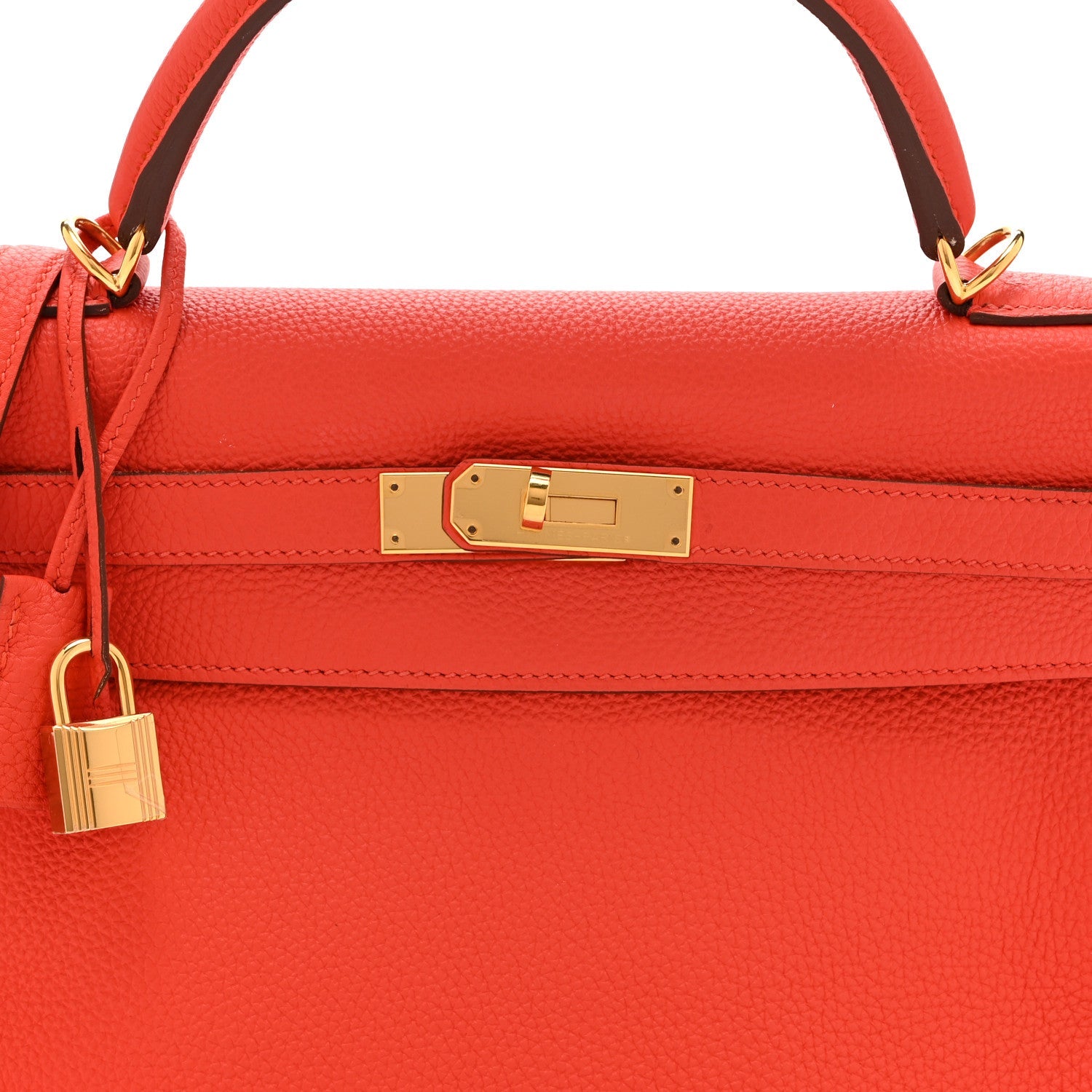エルメス ケリー32 内縫い Capucine トゴ ゴールド金具 HERMES KELLY32 RETOURNE CAPUCINE TOGO GOLD HARDWARE