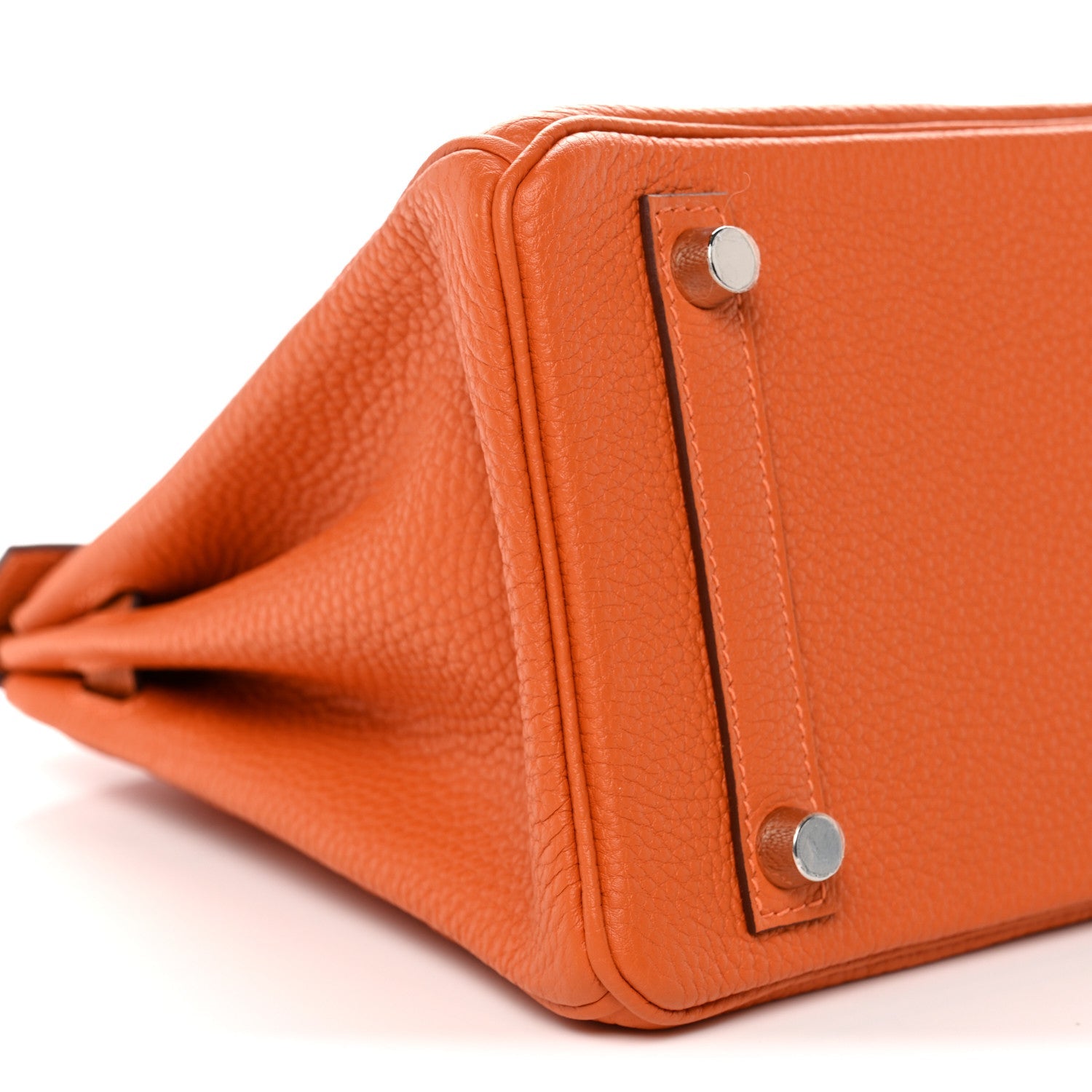 エルメス バーキン 25 Orange トゴ シルバー金具 HERMES BIRKIN 25 ORANGE TOGO SILVER HARDWARE