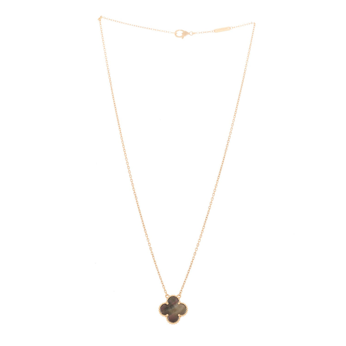 ヴァンクリーフ＆アーペル ヴィンテージアルハンブラ ペンダントネックレス マザーオブパール 18K ローズゴールド VAN CLEEF & ARPELS VINTAGE ALHAMBRA PENDANT NECKLACE MOTHER OF PEARL 18K ROSE GOLD