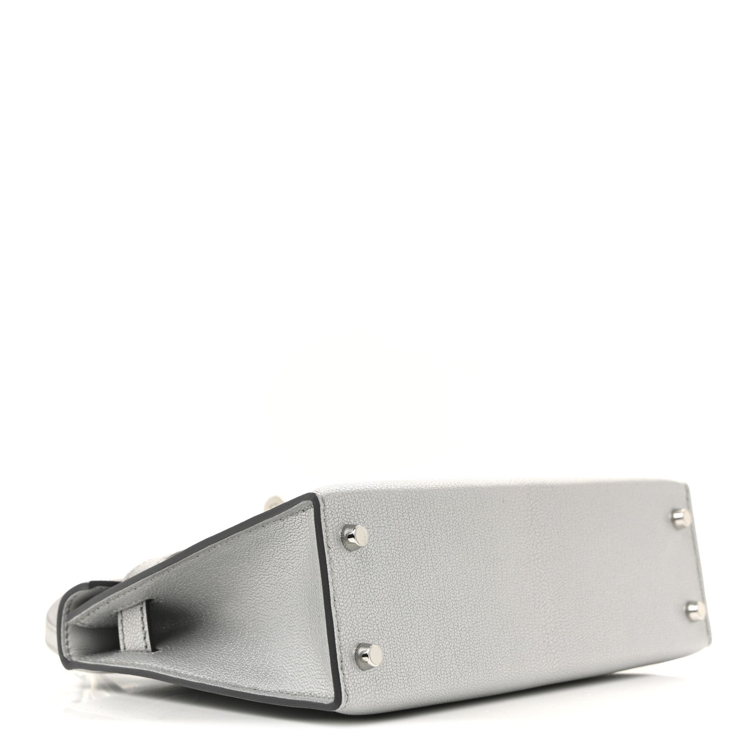 エルメス ミニケリー 20 外縫い Argent シェーブル シルバー金具 HERMES MINI KELLY 20 SELLIER ARGENT CHEVRE SILVER HARDWARE